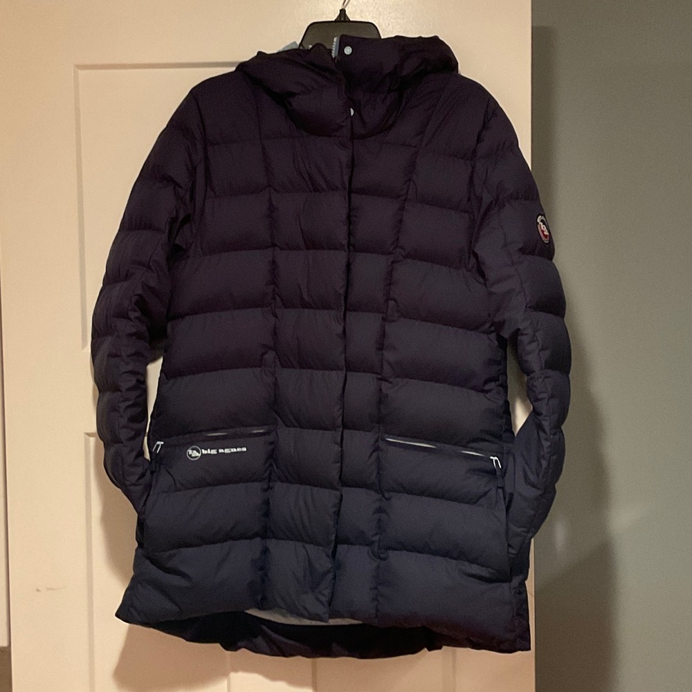 Big Agnes Navy Puffer Jacket with Hood